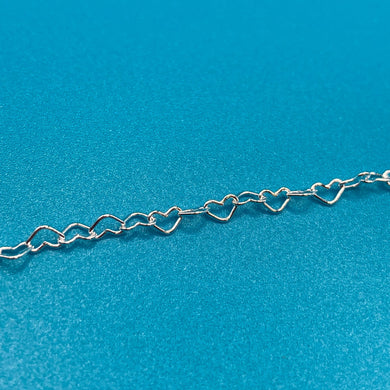 Heart Linked Chain approx. 2.8mm 7